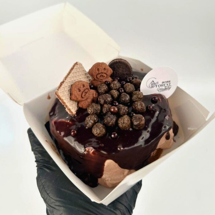 4‘’熔岩生巧小熊派蛋糕 Chocolate Moist Lava Cake (2boxes/set)