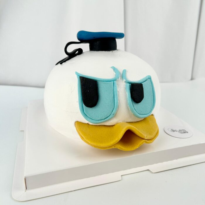6'傲娇唐老鸭翻糖奶油蛋糕 Tsundere Donald Duck Fondant Cream Cake - Image 2